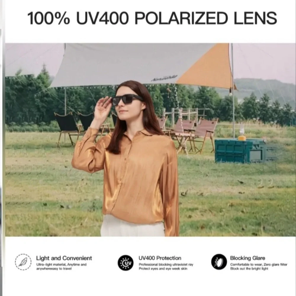 New Smart Glasses,Polarized with Bluetooth Speaker,Voice Control.
